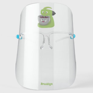 Cute cake mixer kitchen appliance cartoon  face shield