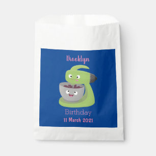 Cute cake mixer kitchen appliance cartoon favor bag