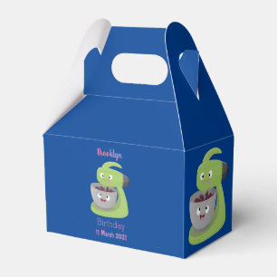 Cute cake mixer kitchen appliance cartoon favor boxes