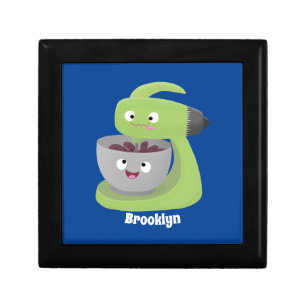 Cute cake mixer kitchen appliance cartoon gift box