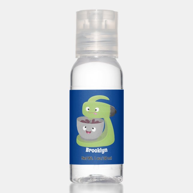 Cute cake mixer kitchen appliance cartoon hand sanitizer (Front)