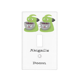 Cute cake mixer kitchen appliance cartoon light switch cover