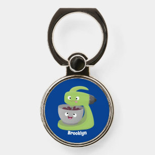 Cute cake mixer kitchen appliance cartoon phone ring stand