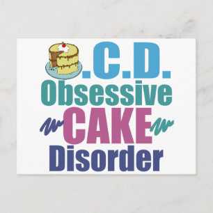Cute Cake Postcard