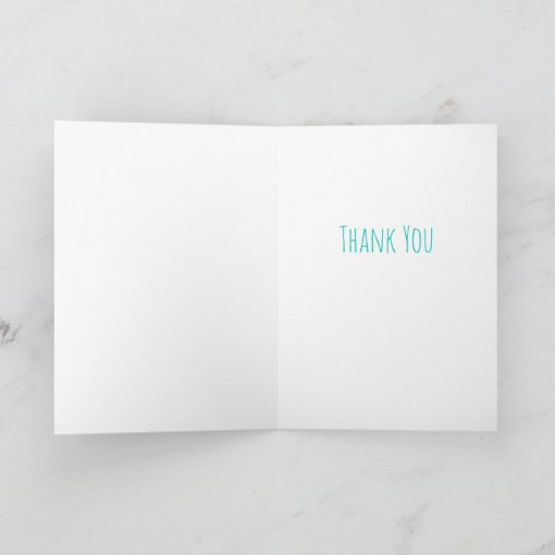 Cute Cake Thank You Card | Zazzle