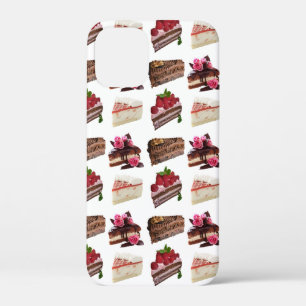 Cute Cakes Lovers Desserts Pattern iPhone 12 Mini Case