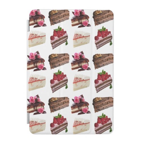 Cute Cakes Lovers Desserts Pattern Quirky iPad Mini Cover