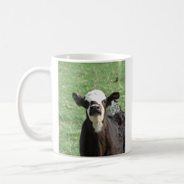Cute Calf Coffee Mug (Left)