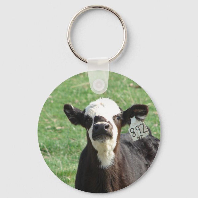 Cute Calf Keychain (Front)