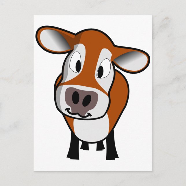 Cute Calf Postcard (Front)