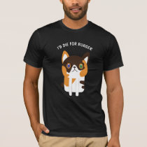 Cute Calico Cat / Kitten Line Art T-Shirt