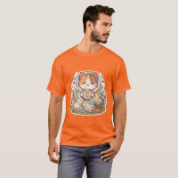 Cute Calico Cat Stay Cozy Cottagecore Kawaii 