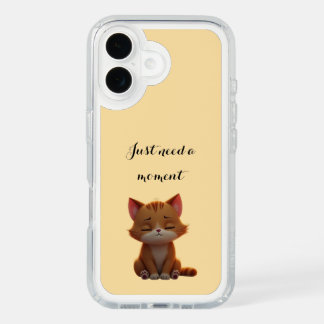 Cute calm kitty iPhone 16 case