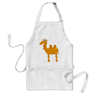 Cute camel adult apron