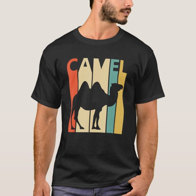 Cute Camel Animal T-Shirt (Front)