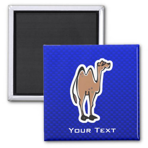 Cute Camel Blue Magnet
