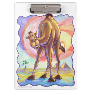 Cute Camel Office Accessories Clipboard