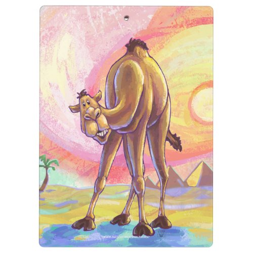 Cute Camel Office Accessories Clipboard