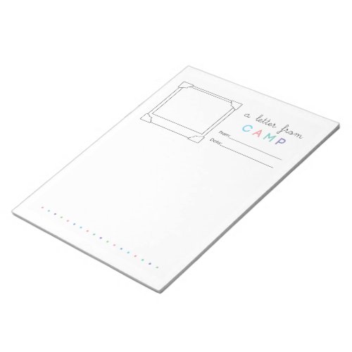 Cute Camp Stationery Camp Letter Notepad