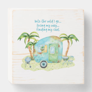 Cute Camper Caravan decor sign - Glamper Style!