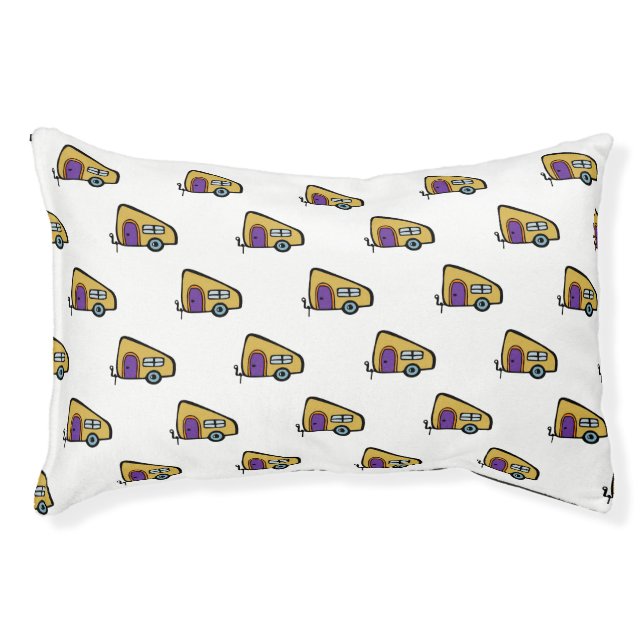 Cute Camper Pet Bed (Front)