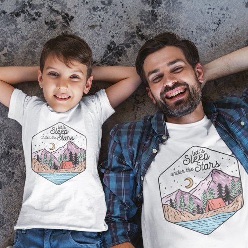 Cute Camping Family Trip T_Shirt