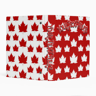 Cute Canada Binder Personalized Canada Photo Album
