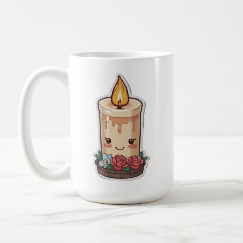  cute candle kawai coffee mug