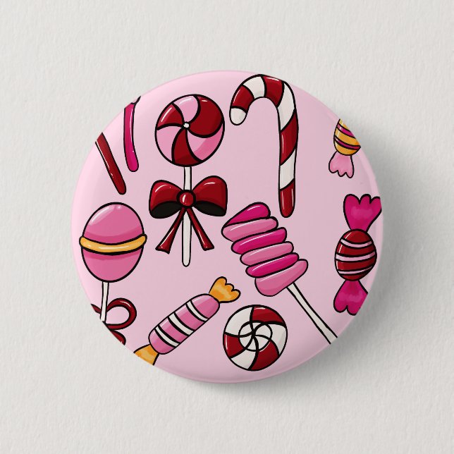 Cute  Candy   Button (Front)
