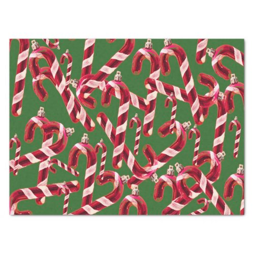 Cute Candy Cane Decoration Christmas Tissue Paper