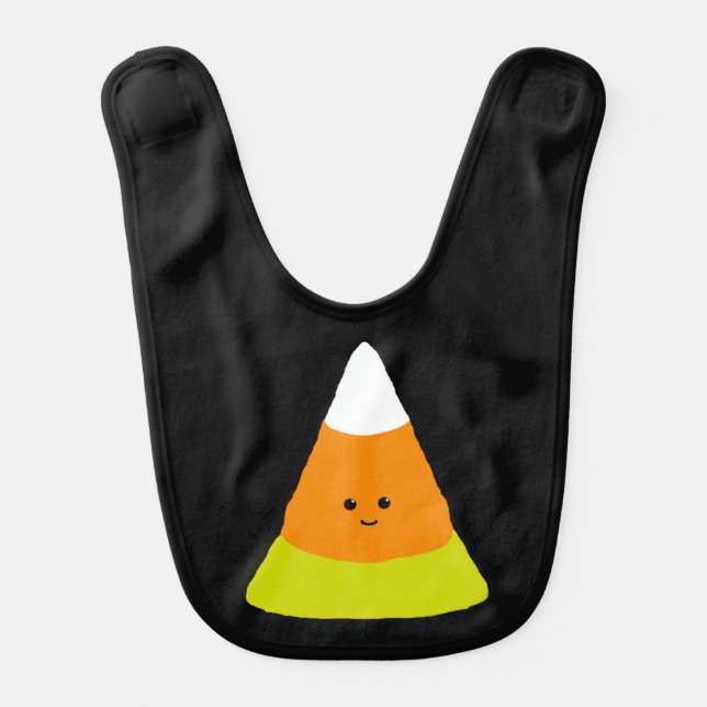 Cute Candy Corn Bib (Front)