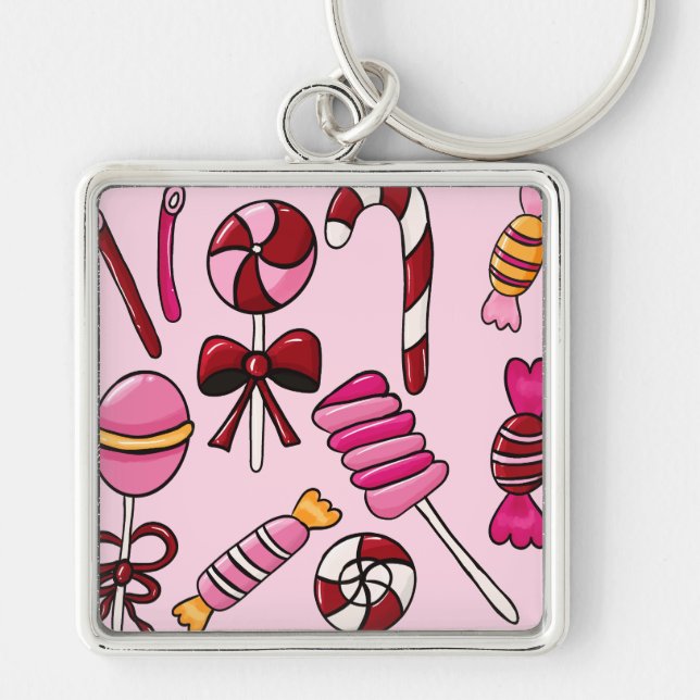 Cute  Candy   Keychain (Front)
