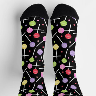 Cute Candy Lollipops Patterned Decora Kei Socks