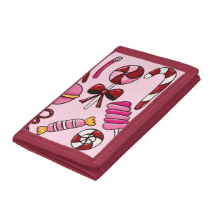 Cute Candy Tri-fold Wallet
