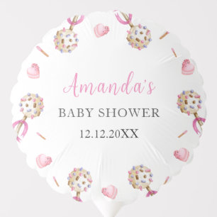 Cute Candy Valentine Sweetheat Baby Shower  Balloon
