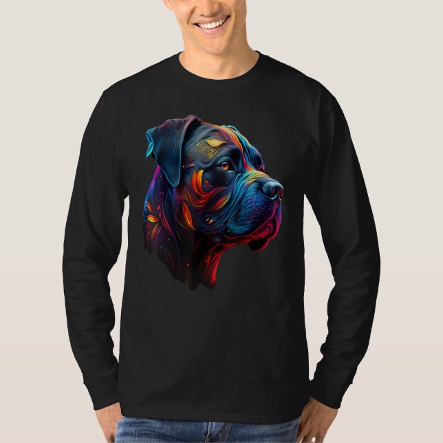 Cute Cane Corso Dog on Cane Corso  3 T-Shirt (Front)