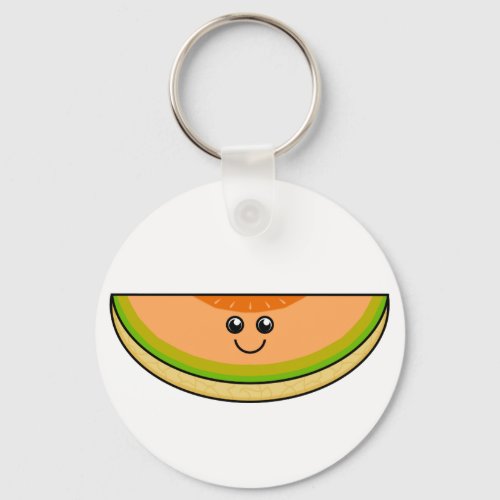 Cute Cantaloupe Keychain