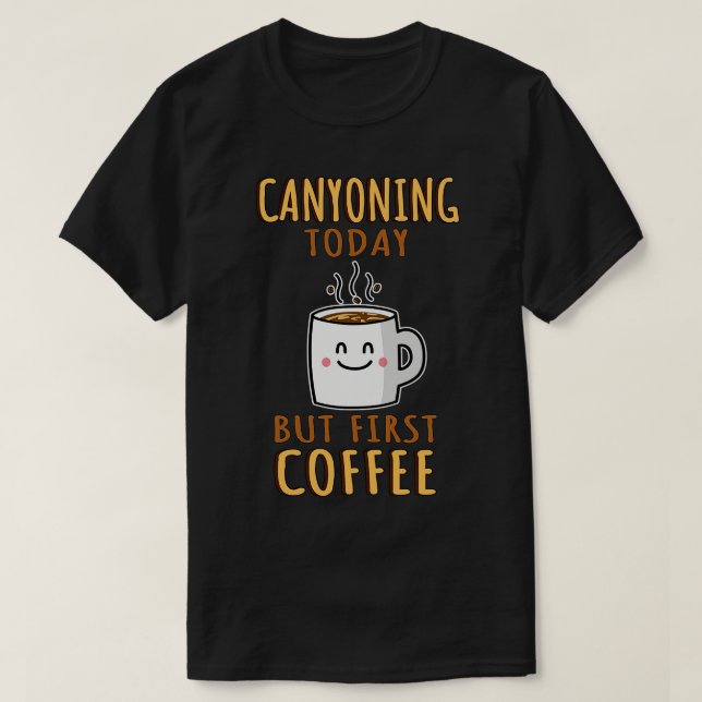 Cute Canyoning T-Shirt (Design Front)