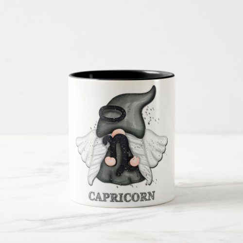 Cute Capricorn Gnome Zodiac Sign  Mug