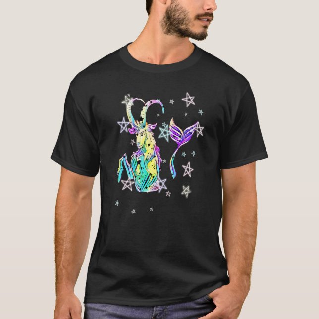 Cute Capricorn Horoscope Zodiac Sign Capricorn T-Shirt (Front)