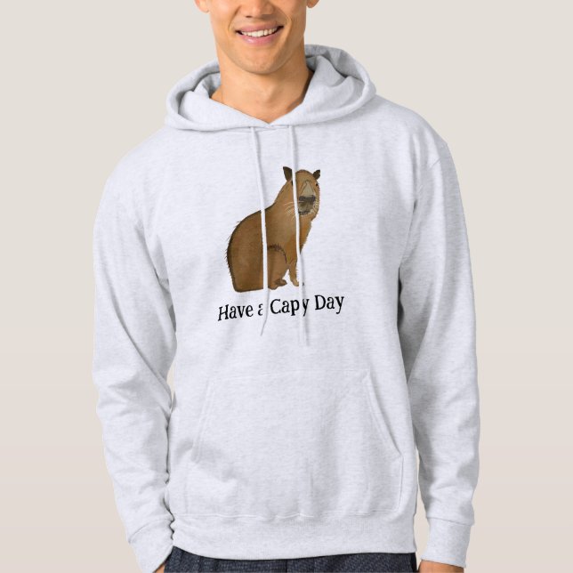 Cute Capybara Animal    Hoodie (Front)