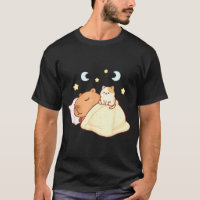 Cute Capybara Kawaii Sleep Pajamas Sleepybara Cat 