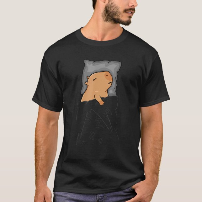 Cute Capybara Lover Women Kids Capybara T-Shirt (Front)