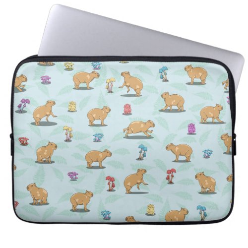 Cute capybara Pattern Laptop Sleeve