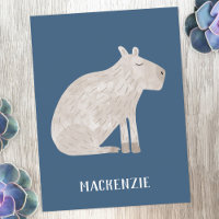 Cute Capybara Personalized