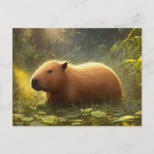 Cute Capybara Postcard