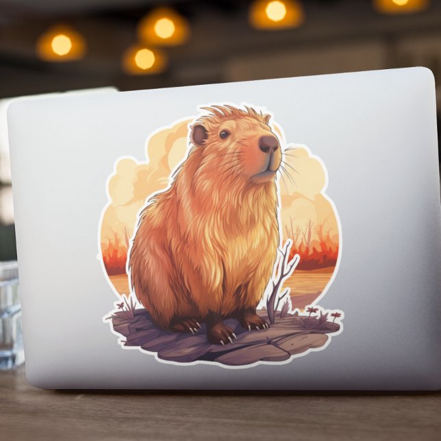 Cute Capybara  Sticker (Creator Uploaded)