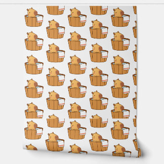 Cute Capybara Wallpaper – Aesthetic Baby Capybara 