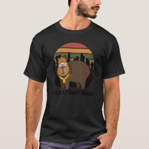 Cute Capybara's Got Swag Rule of Capybara T-Shirt