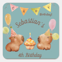 Cute Capy's Party Palooza
